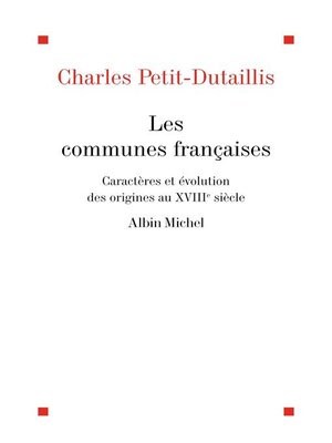 cover image of Les Communes françaises